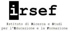 IRSEF | Istituto di Ricerca e Studi per l'Educazione e la Formazione Logo